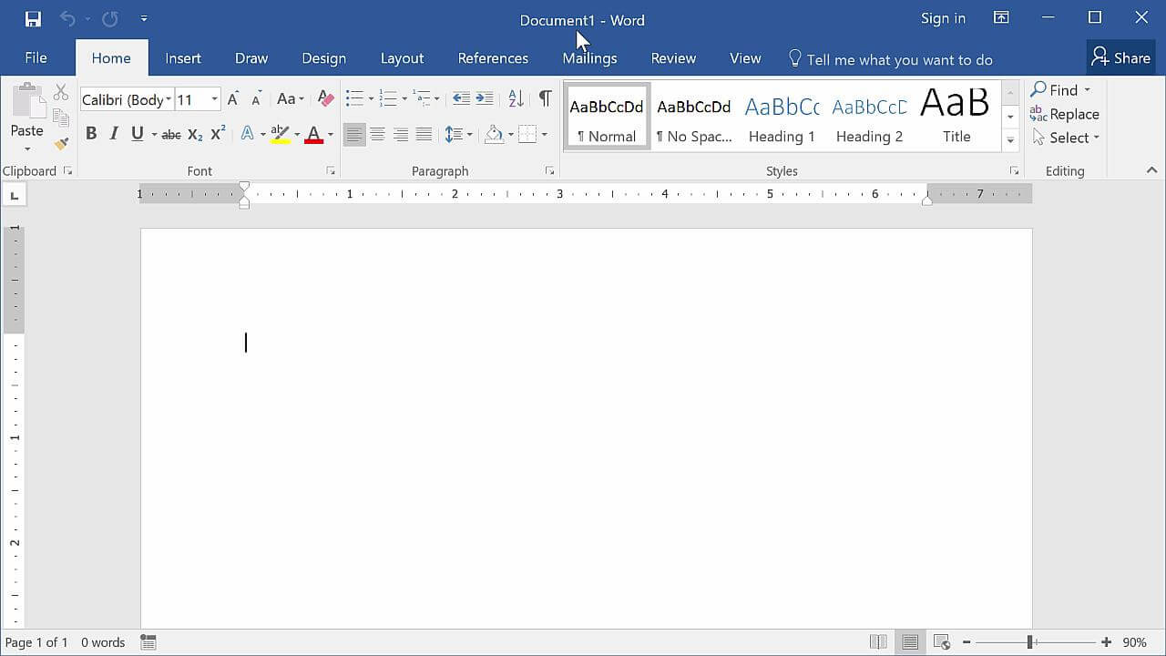 The Ribbon and Word Screen | Microsoft Word - Basic
