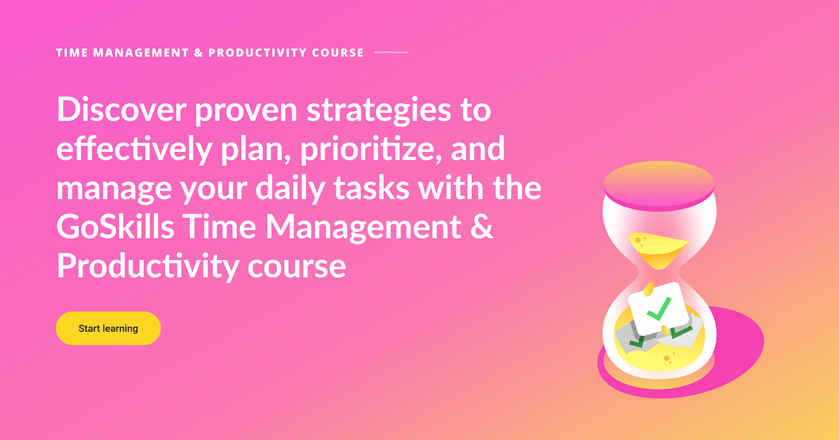 Time Management & Productivity Online Training Course