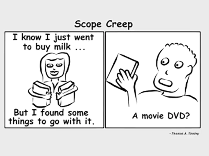 scope creep funny