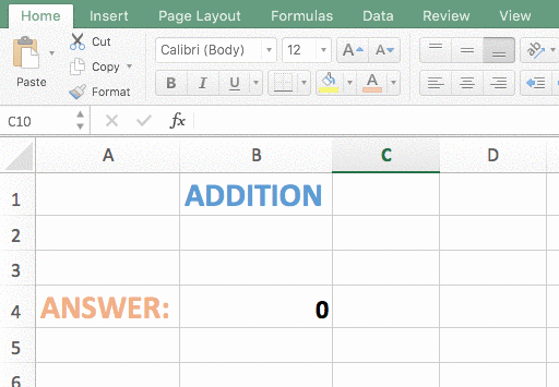 uses of spreadsheet application