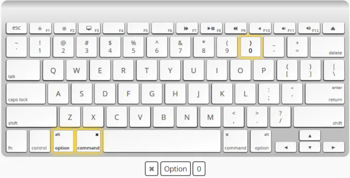 add a cell border shortcut Mac