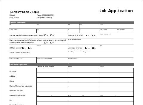 job-application-template