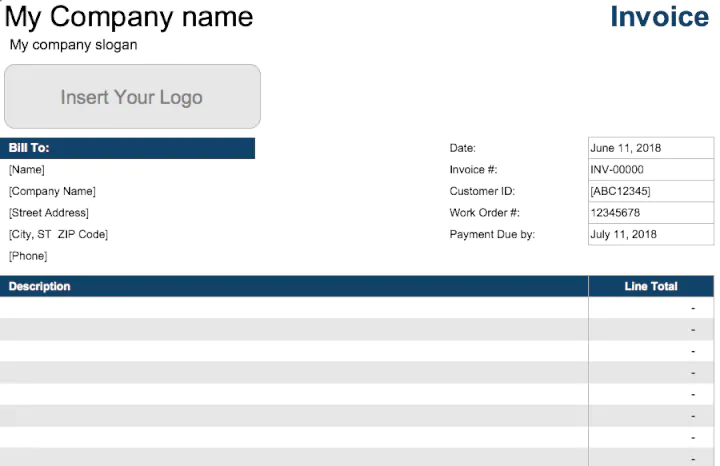 service-invoice-template