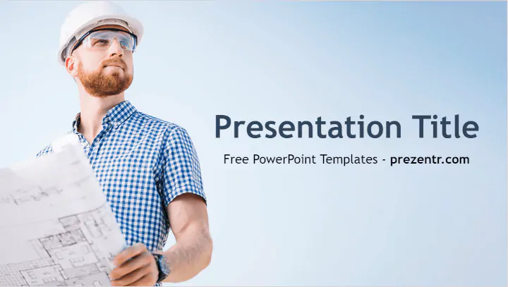 Construction PowerPoint template