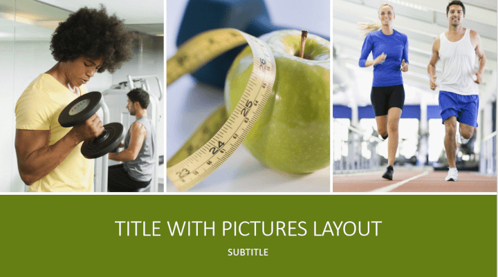 Fitness PowerPoint template