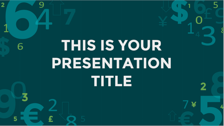 Finance PowerPoint template