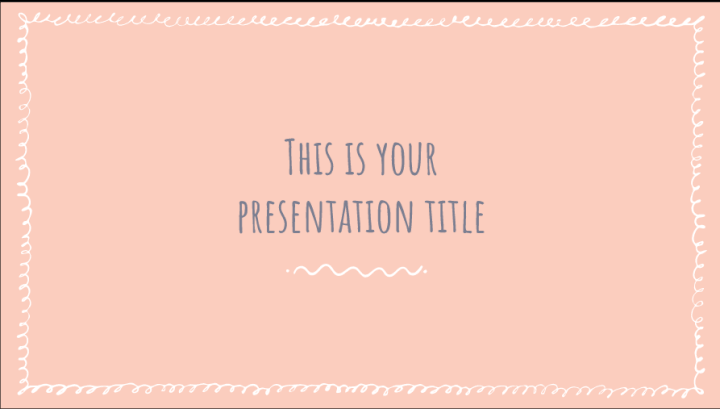 Feminine flair PowerPoint template