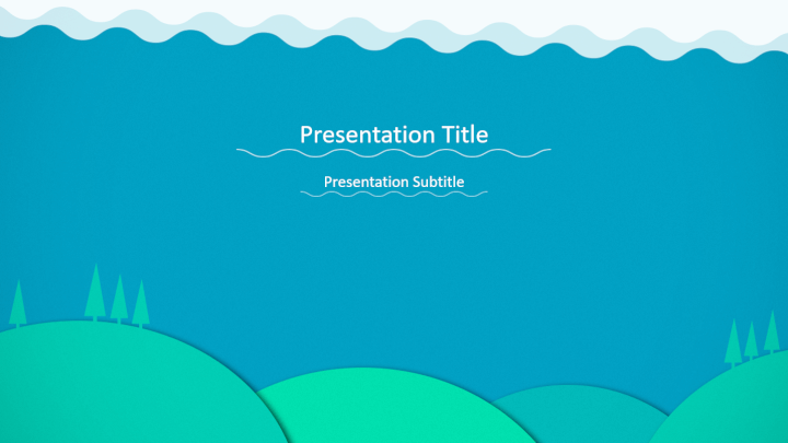 Nature PowerPoint template