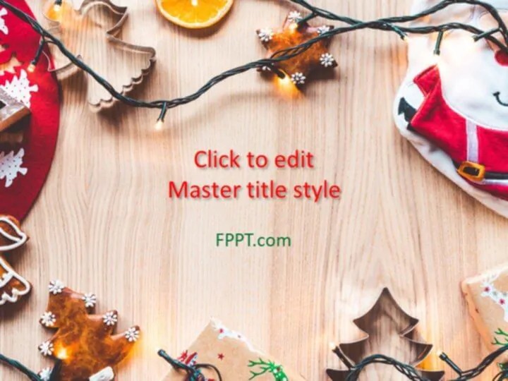 Christmas PowerPoint template