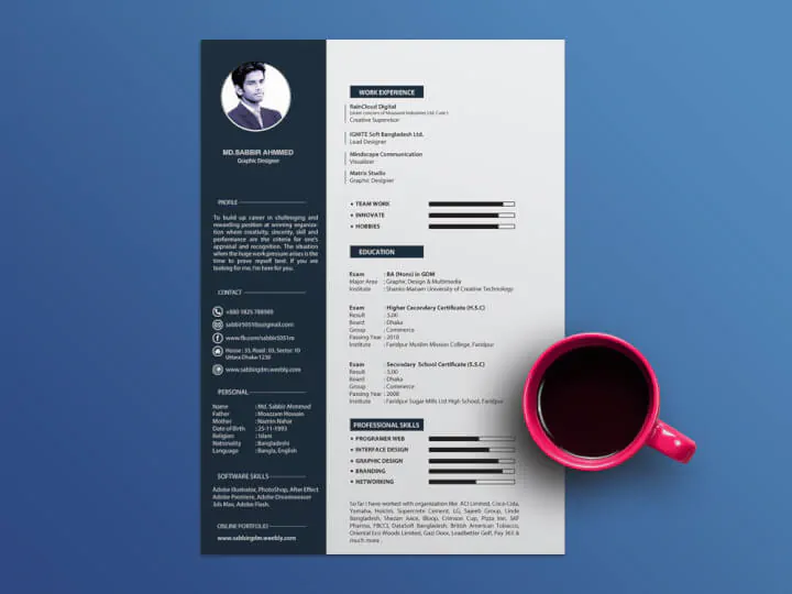 dark_blue_resume_template