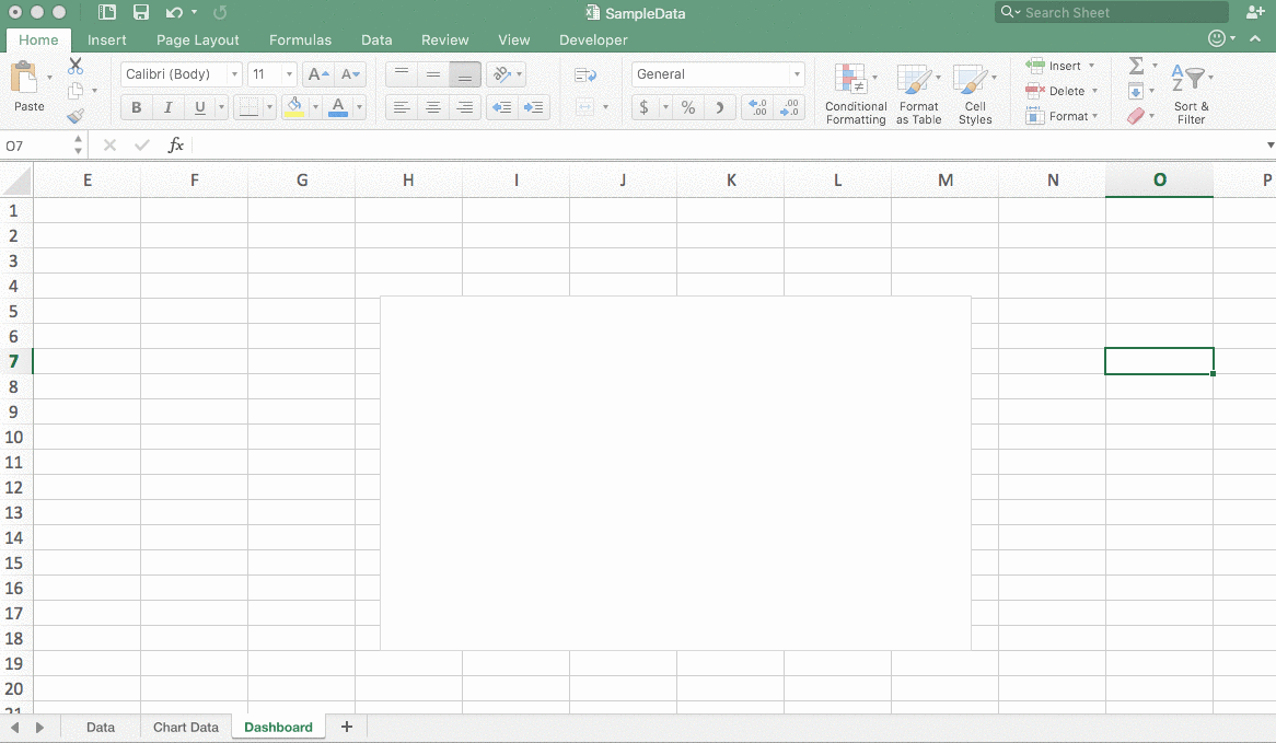 How to Create a Dashboard in Excel in 3 Easy Steps