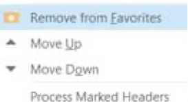 Outlook-remove-from-favorites