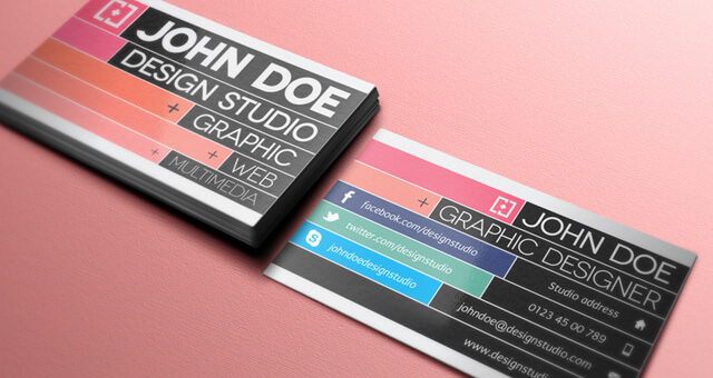 free-business-card-template-colour-contrast