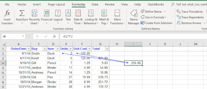 excel-tips-for-beginners-trace-precedents
