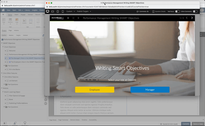 course-authoring-tool-UI-dominKnow
