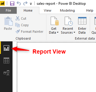 Power-BI-pie-chart-report-view