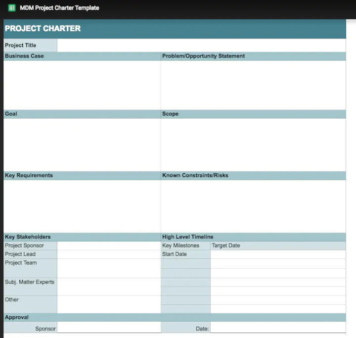 Project-management-template-Google-Sheets-charter