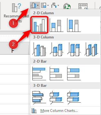 How-to-make-column-chart-Excel