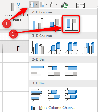 How-to-make-column-chart-Excel