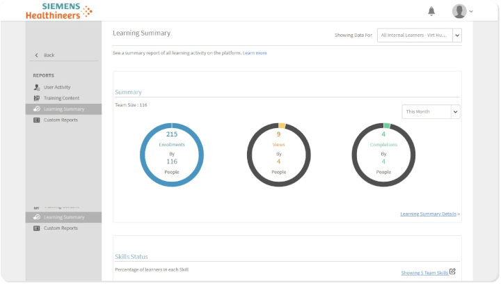 Adobe Learning Manager LMS interface