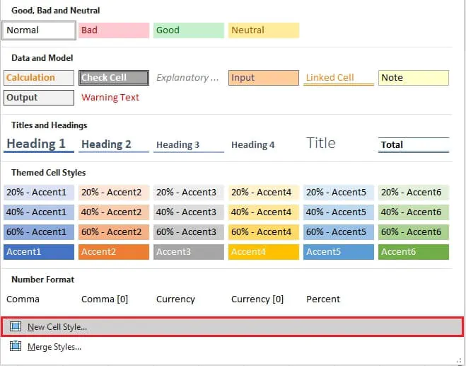 How to Apply Different Styles to a Cell in a Spreadsheet using