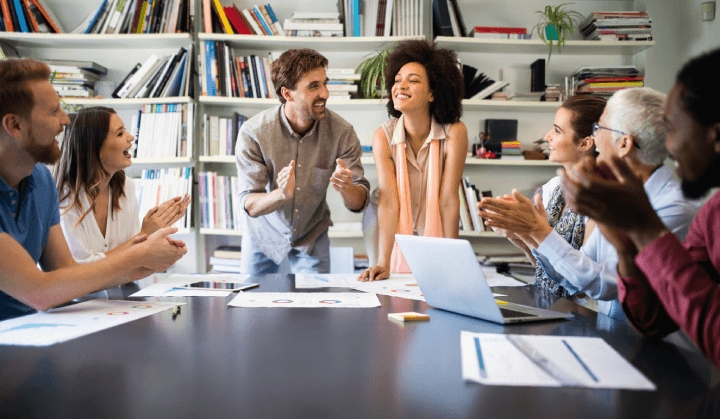 colleagues-leading-team-meeting