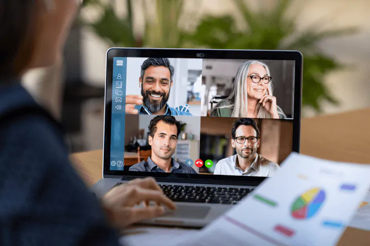 team-video-call-challenges-managing-remote-employees