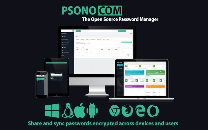 Psono - work from home tools