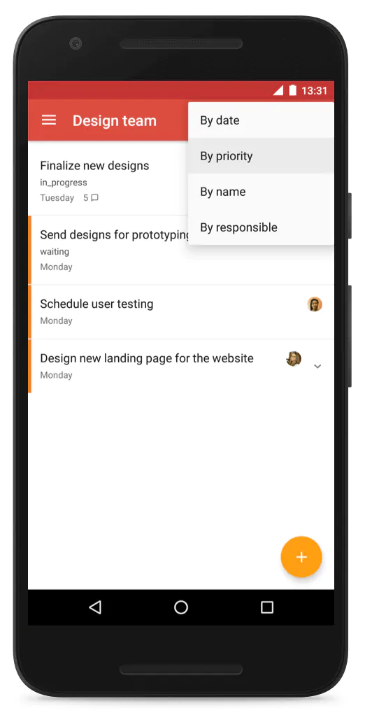 todoist mobile - remote work tools