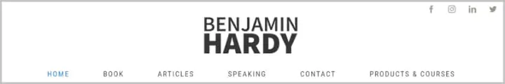 ​Best Productivity Blogs - Benjamin Hardy
