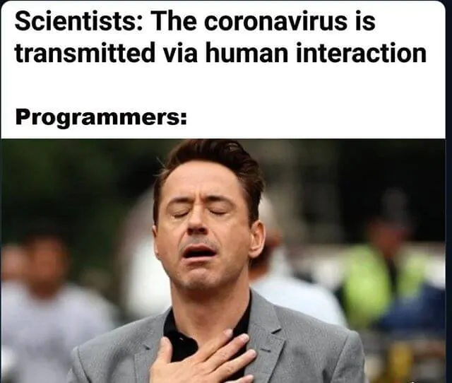 programmers human interaction meme