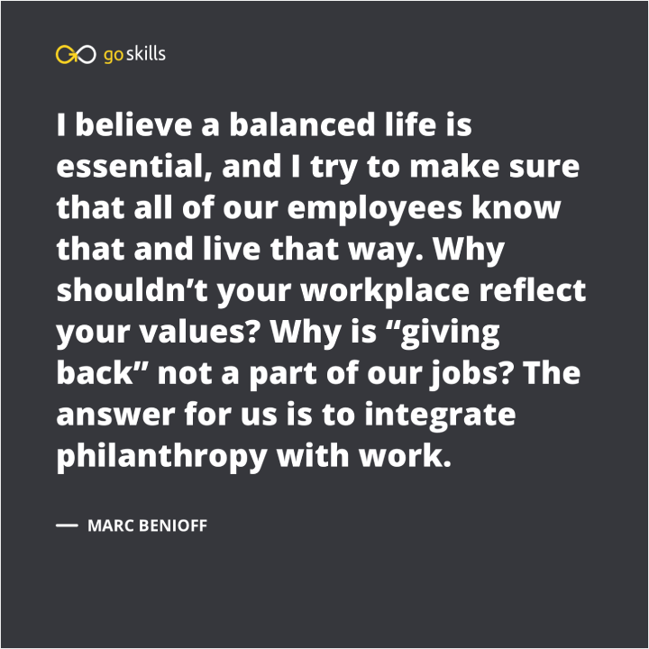 Why shouldn’t your workplace reflect your values? Why is ‘giving back’ not a part of our jobs? The answer for us is to integrate philanthropy with work.