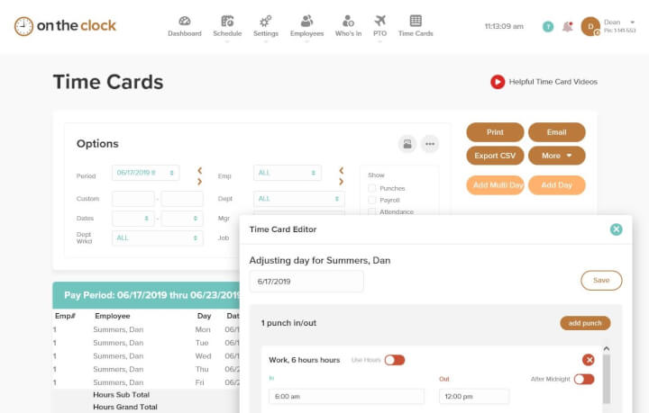 tools for tracking time