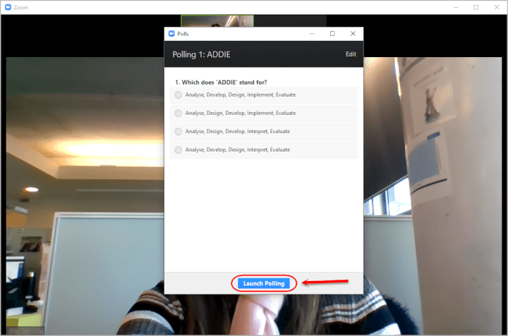 Zoom Polls