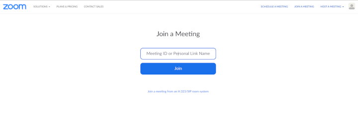 join zoom meeting