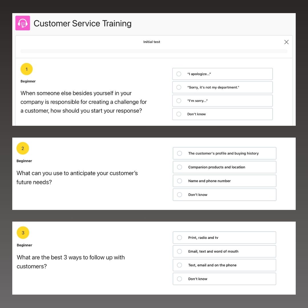 customer-service-quiz
