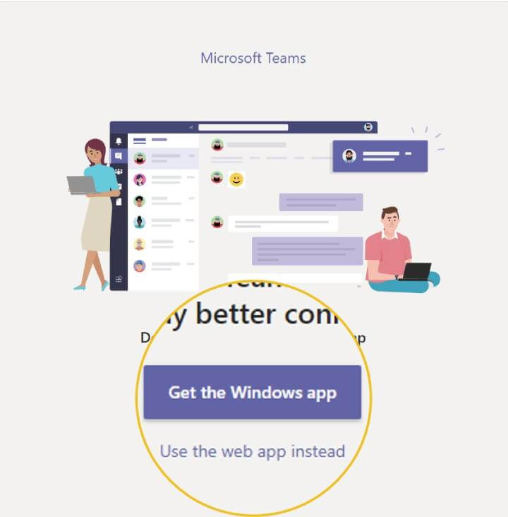 Microsoft Teams web browser or client choice