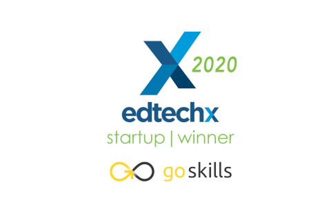 GoSkills wins prestigious Startup Award at the EdTechX Global All Star Awards 2020