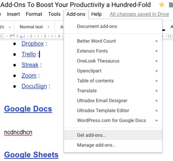 Google Docs