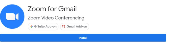 Zoom for Gmail