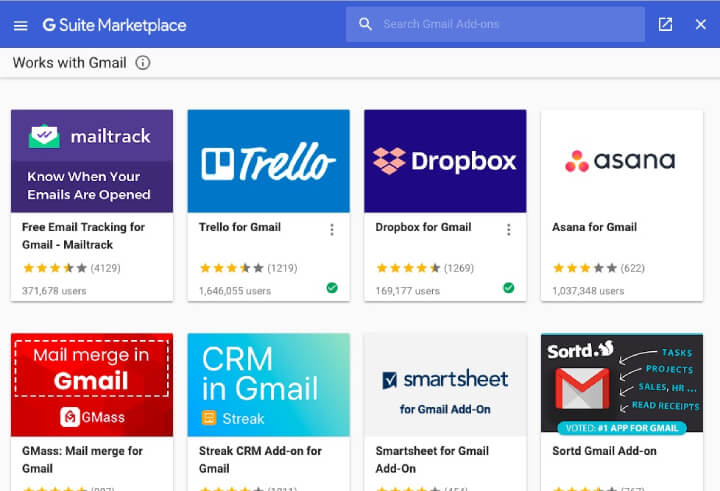 G Suite Marketplace