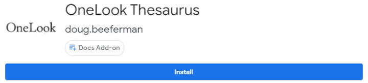 OneLook Thesaurus