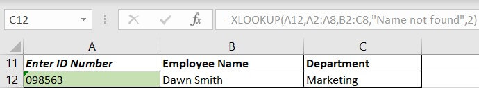 xlookup formula greyed out