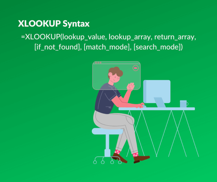 xlookup in excel syntax