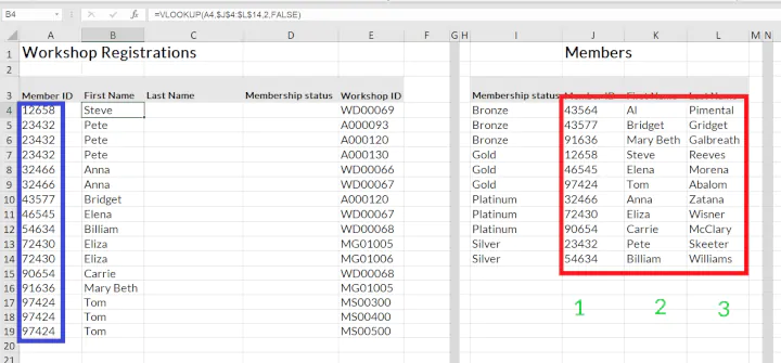Xlookup vs Vlookup