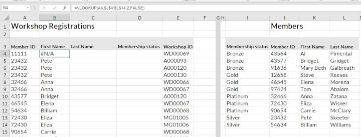 Xlookup vs Vlookup