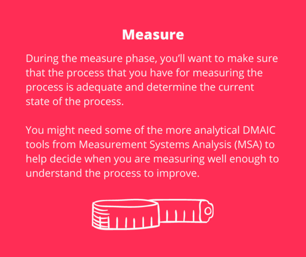 DMAIC - Measure