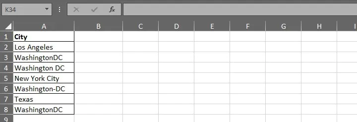 Wildcard characters
