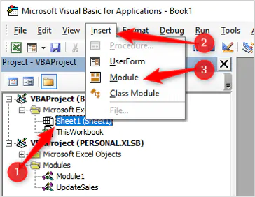 VBA Code Library - Insert Module