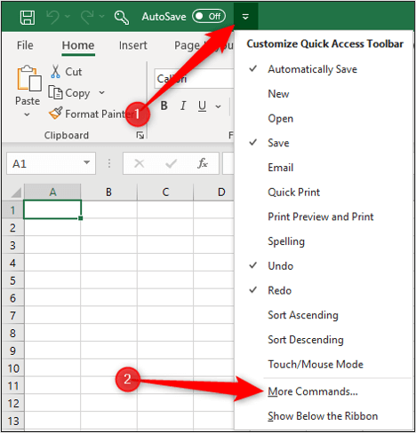 VBA Code Library - Customize